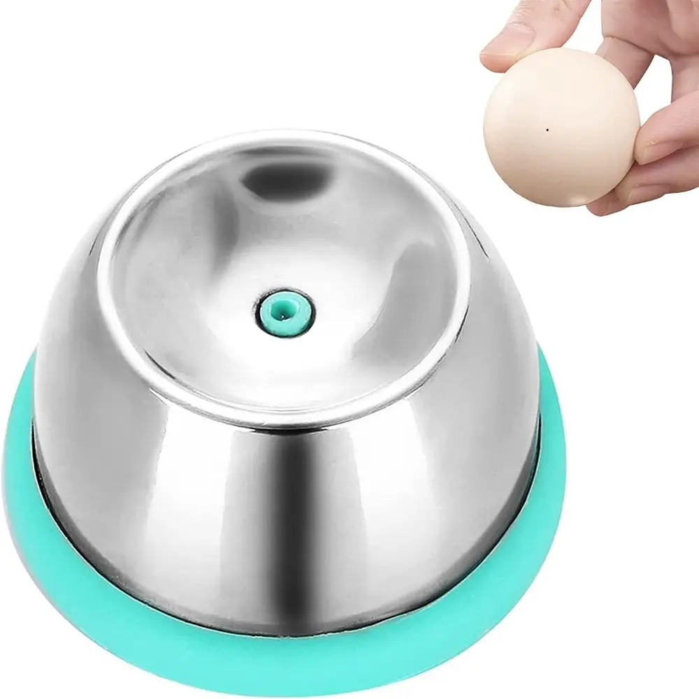 Boiled Egg Piercer Stainless Steel Egg Prickers Separator Bakery Egg Puncher Home Kitchen Egg Separator Piercing Tool