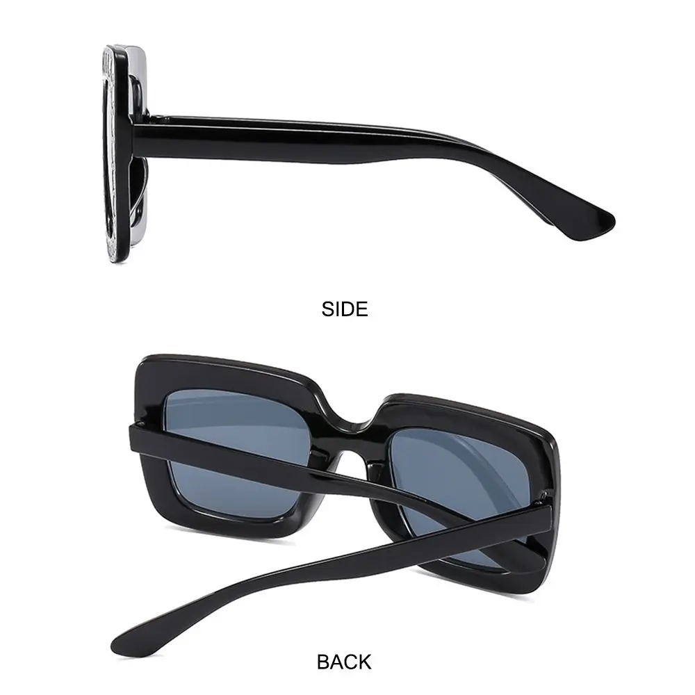 Crystal Children Sunglasses Kids Rhinestone Square Diamond Sun Glasses Retro Sparkling Glasses for Girls