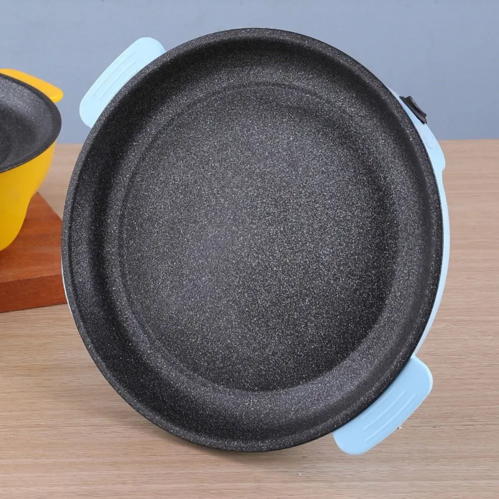 Multifunctional Electric Skillet Non-stick Frying Pan 1-2 Person Portable Small Pot Large Firepower High-capacity