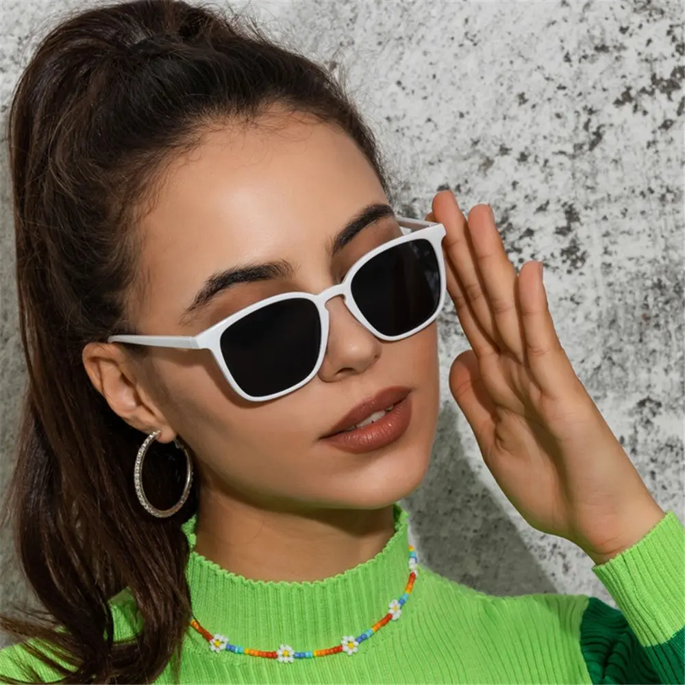 Simple Retro Sunglasses for Women/Men Trend Square Sun Glasses High Quality Sunglasses Summer Eyewear UV400