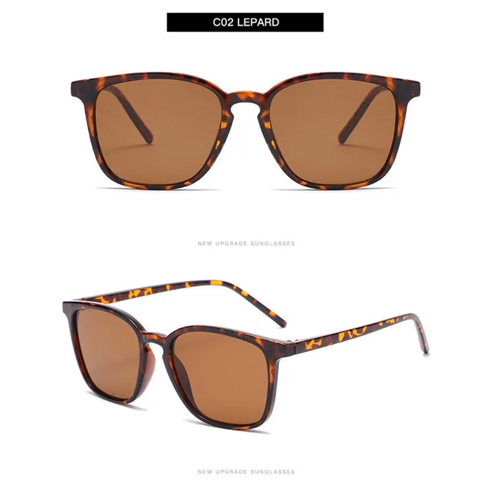Simple Retro Sunglasses for Women/Men Trend Square Sun Glasses High Quality Sunglasses Summer Eyewear UV400