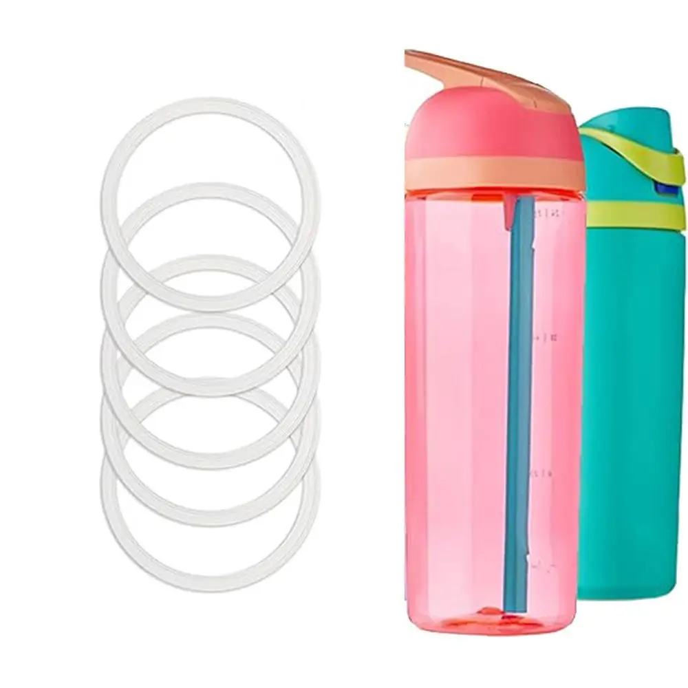 Water Bottle Top Lid Replacement Parts Bottle Cap Seal Gasket Spill Proof Accessories for Owala FreeSip