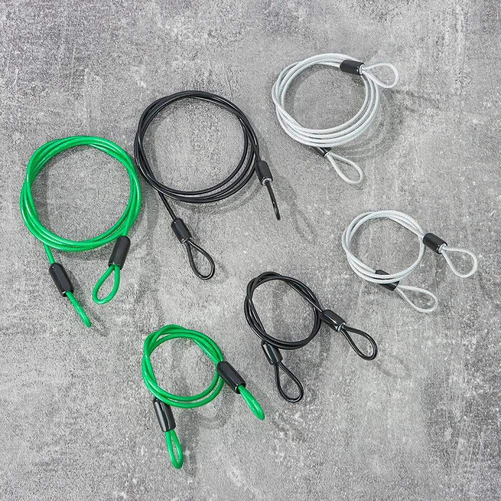 0.5/1/2Meters Bicycle Accessories Bicycle Lock Wire Cycling Strong Steel Cable Lock MTB Road Bike Lock Rope Anti-theft Safety