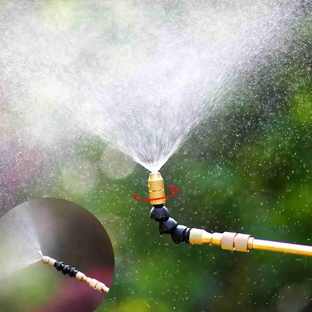 Agricultural Sprayer Nozzle Stretchable Telescopic Rod DIY Length Stainless Steel Telescoping Wand Watering Kits