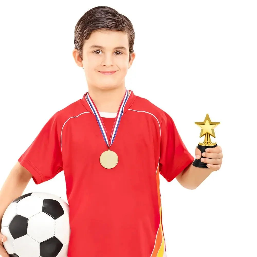 Star Trophy Awards Kids Plastic Model Craft Souvenirs School Rewarding Supply Competition Soccer Winner Award Trophy Toy