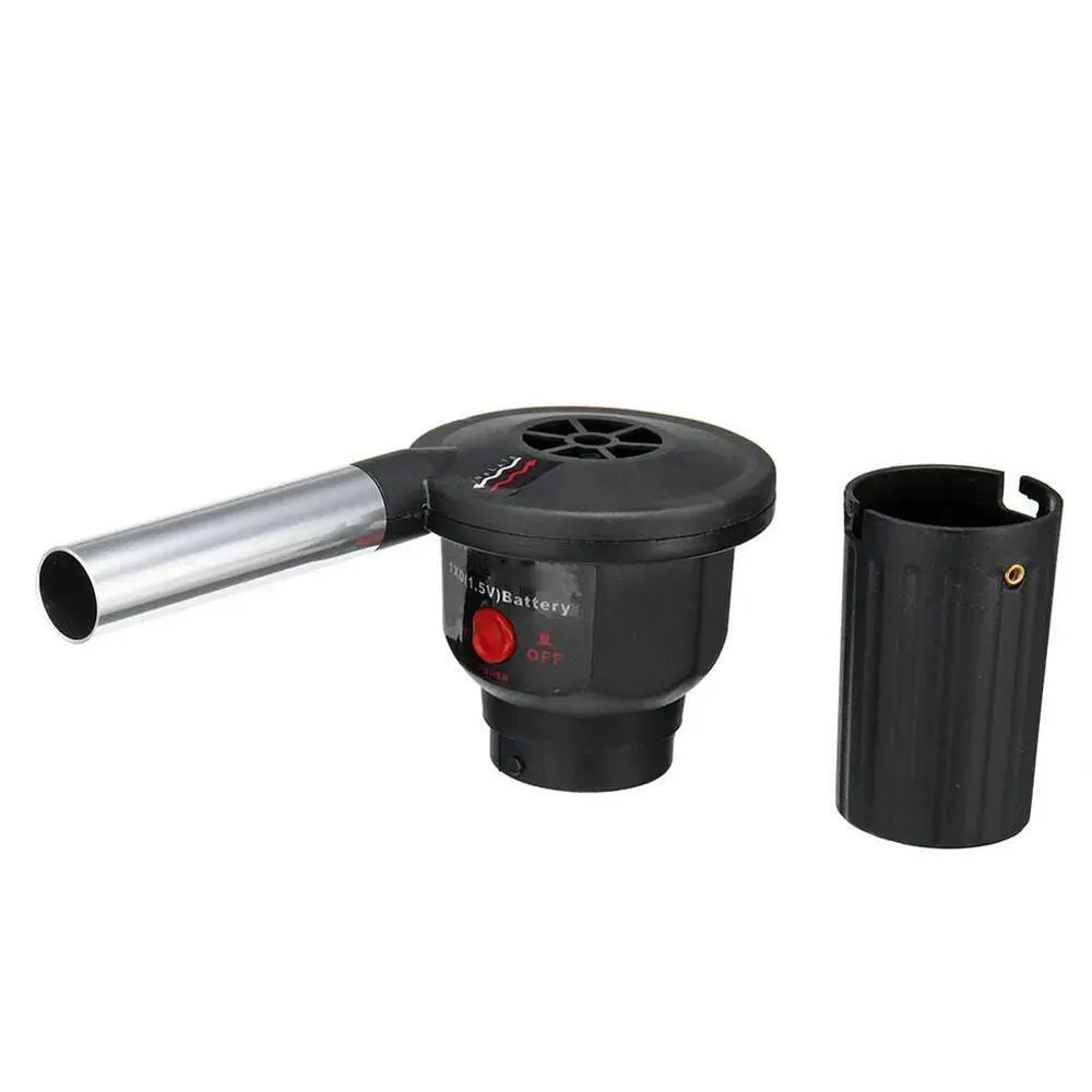 Portable Bellows Fire Handheld Air Blower Electricity Outdoor Camp Tools