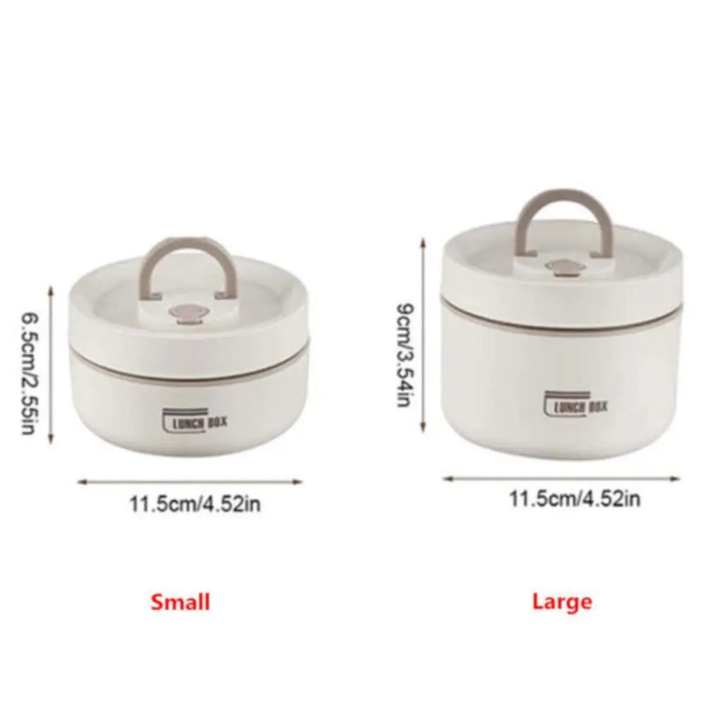 420/620ml Thermal Insulated Lunch Box Food Soup Container Student Adult Portable