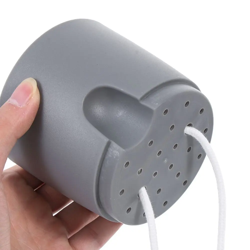 2-Layer Lazy Automatic Watering Flowerpot Sprinkling Fower Pot Automatic Water Container with Cotton Rope Home Garden Decor