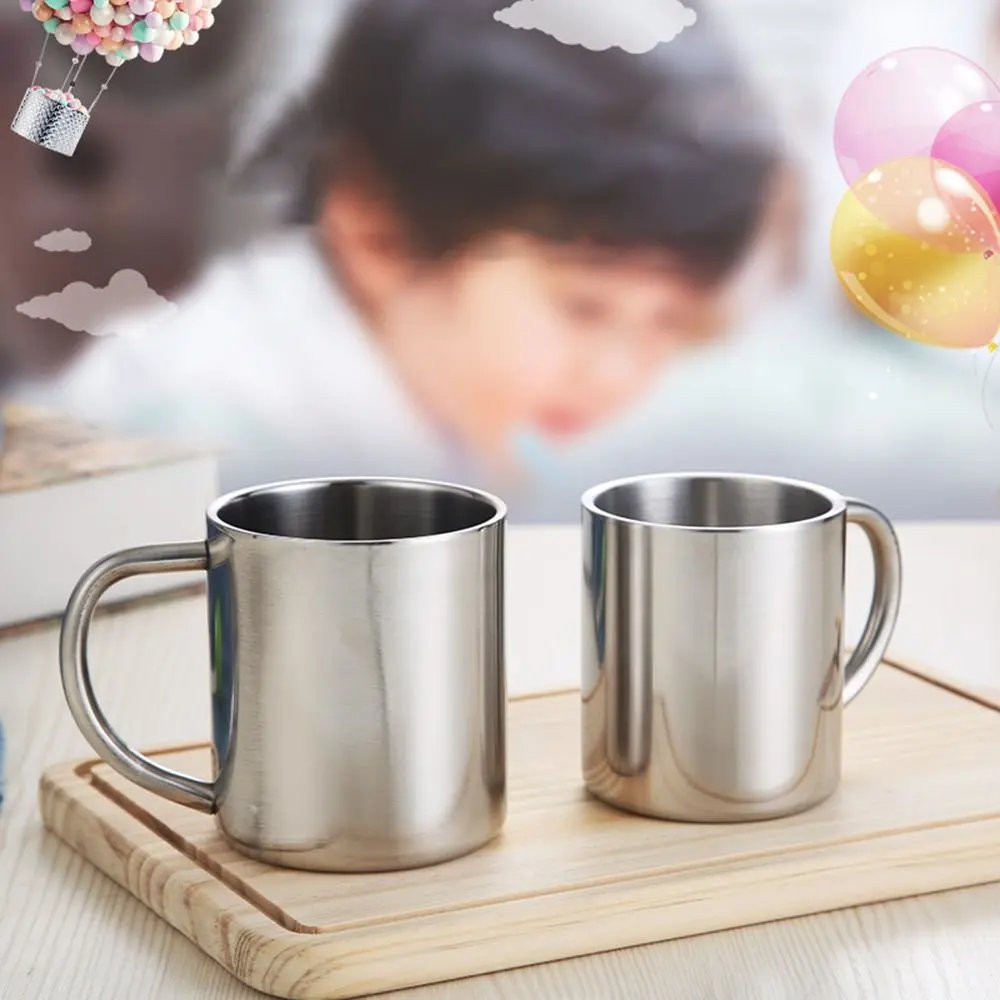 Stainless Steel Portable Mug Cup Double Wall Travel Tumbler Coffee Mug Tea Cup