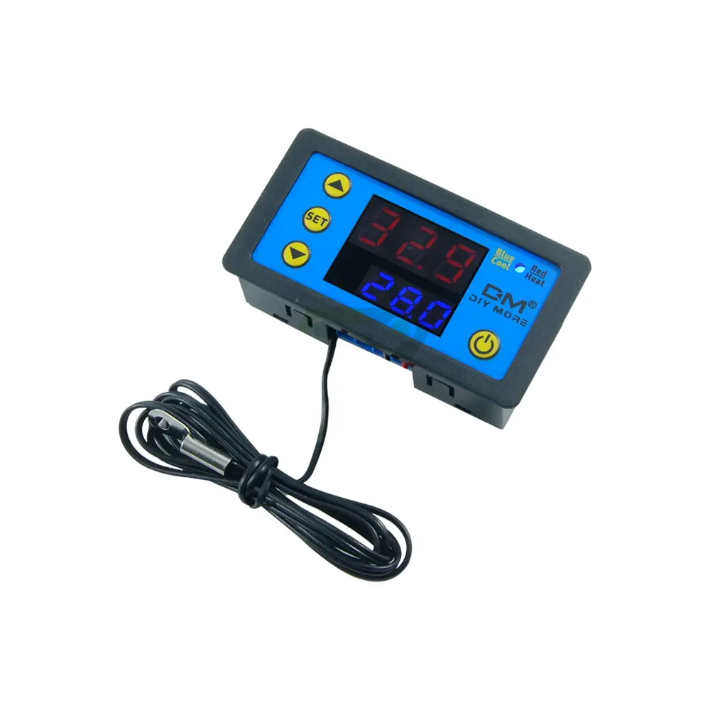 12V 24V 220V Digital LED Temperature Controller W3231 For Incubator Cooling Heating Switch Thermostat NTC Sensor