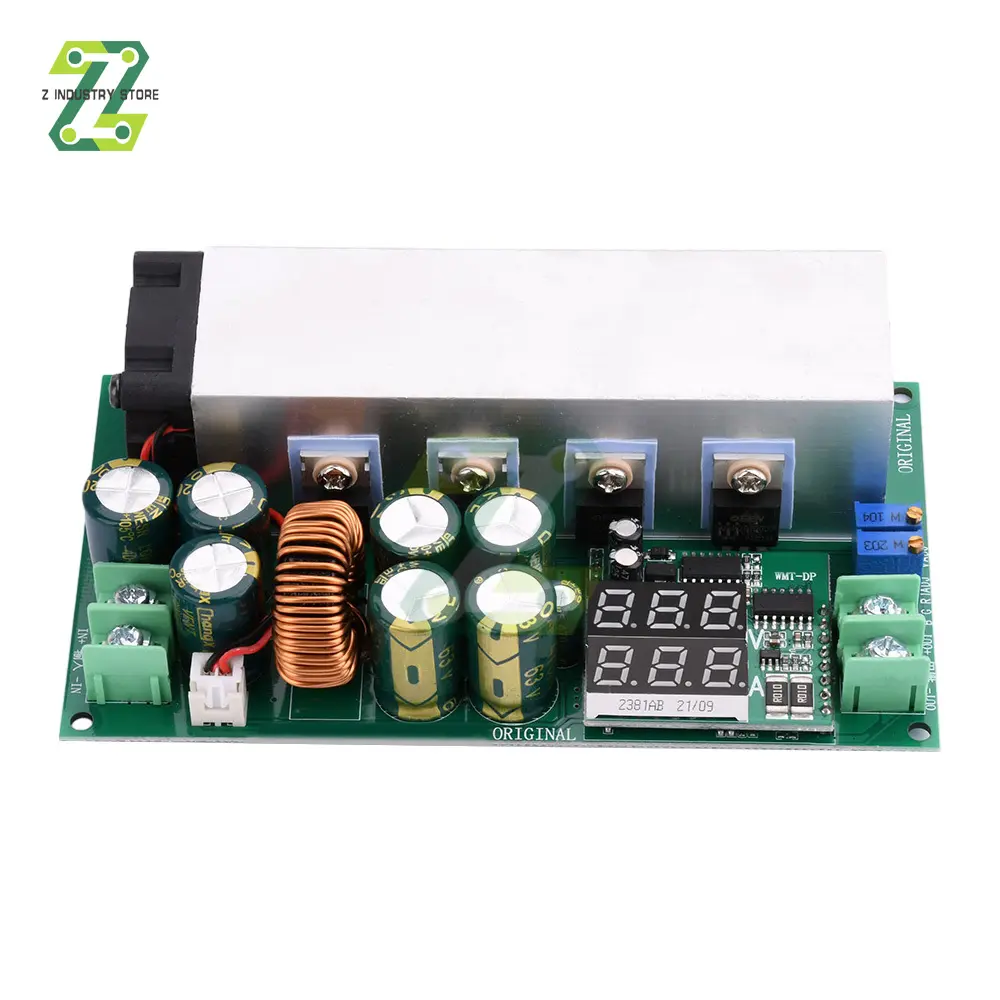 600W DC12-80V to DC2.5V-50V High Power Adjustable Step-down Power Supply Module LED Digital Display Step Down Buck Converter