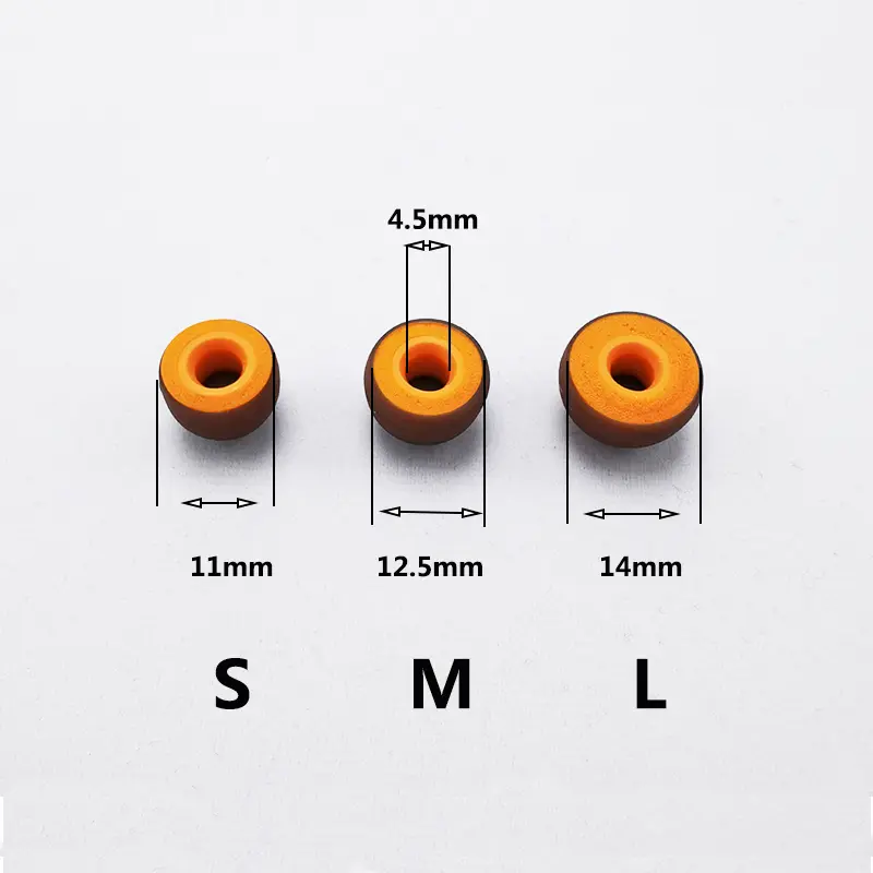 Memory Foam Earphones Silicone Case In-Ear Covers Earbud Tips Ear Caps Eartips Pads Cushion For Headphone Accessories