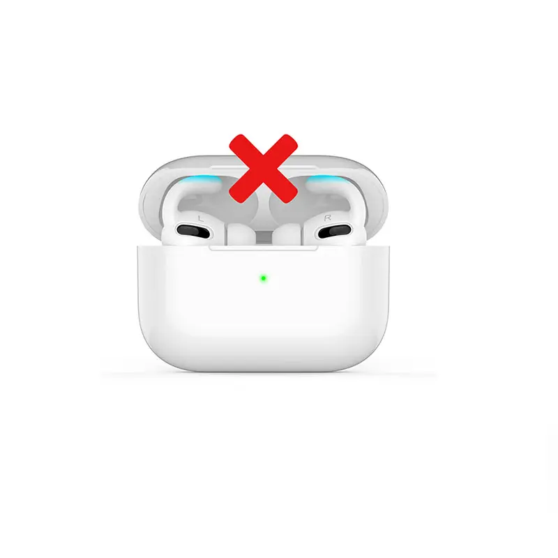 Ear Pads For Airpods Pro Wireless Bluetooth For iphone Earphones Cushions Silicone Ear Caps Case Earpads Eartips 2pcs/pair