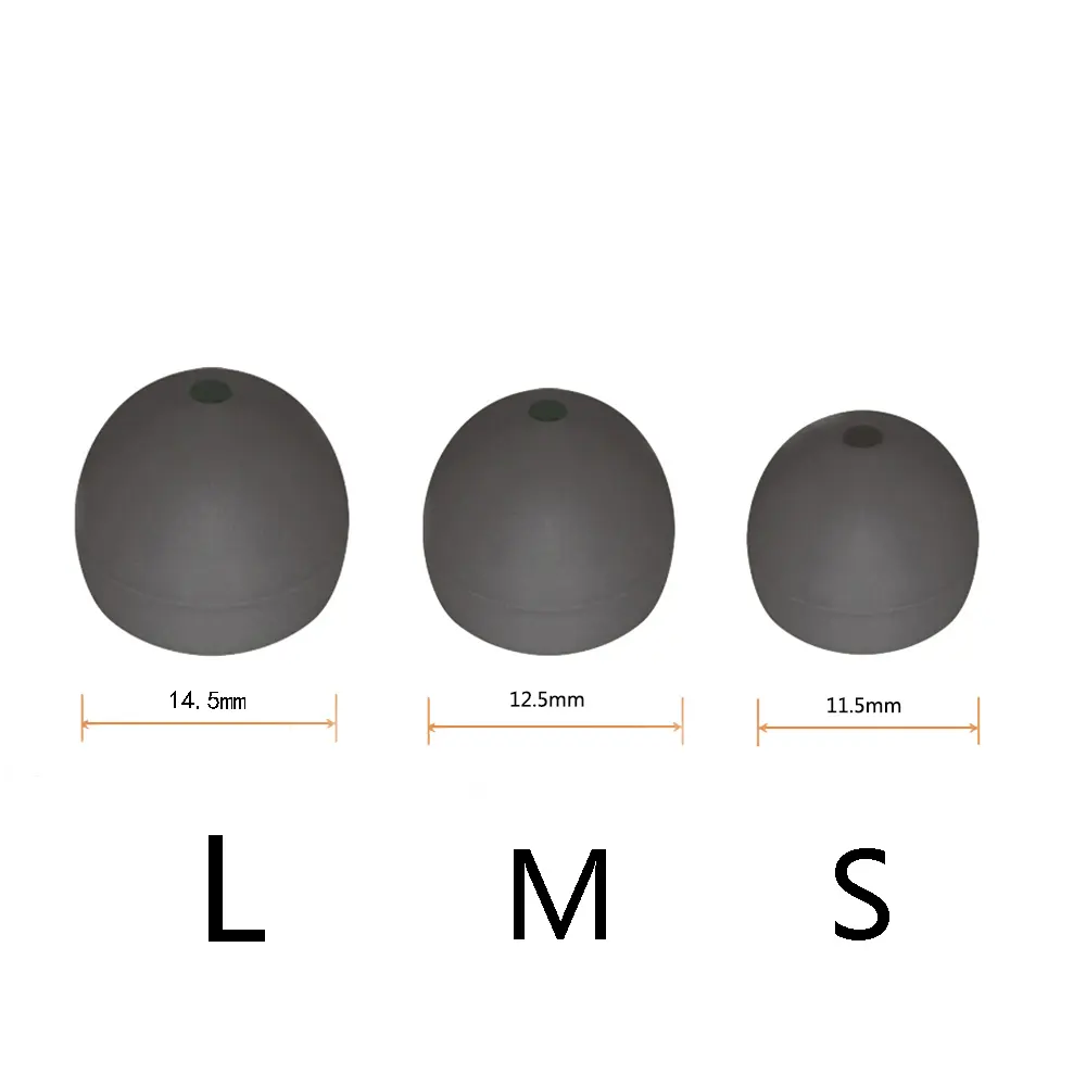Earphone Tips Silicone Caps Earbuds Cover Ear Pads Replacement For Shure SE846 SE535 SE425 SE315 SE215 Headphone Accessories