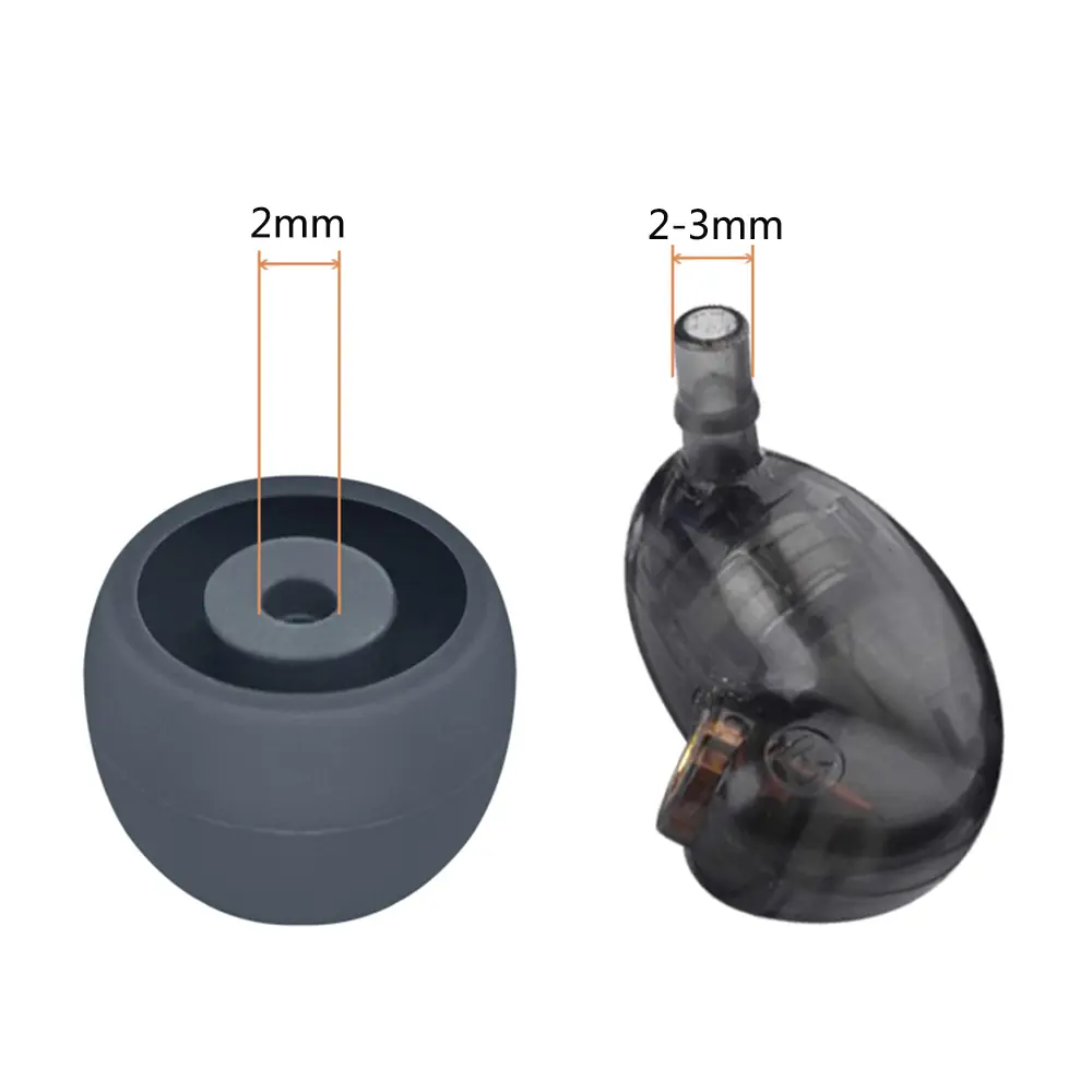 Earphone Tips Silicone Caps Earbuds Cover Ear Pads Replacement For Shure SE846 SE535 SE425 SE315 SE215 Headphone Accessories