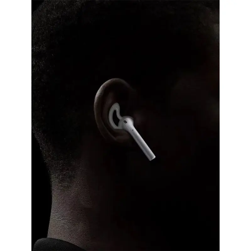 2Pcs/Pair Ear Pads For Airpods 2 Wireless Bluetooth For Iphone Earphones Cushions Silicone Ear Caps Case Earpads Eartips