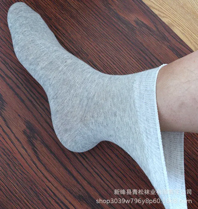2 pairs Oversize Diabetic Socks Prevent Varicose Veins for Diabetics Hypertensive Patients Bamboo Cotton Material Loose Mouth