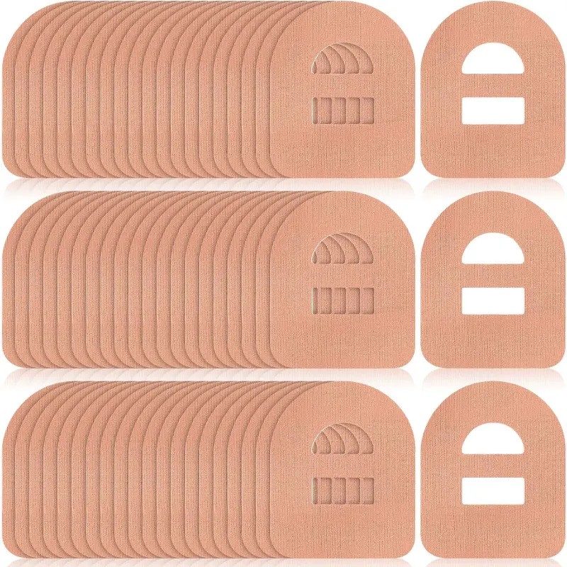 25 Pcs Adhesive Patches Compatible with Omnipod Shower Waterproof PreCut Adhesive Patches Continuous Glucose Monitor Protection