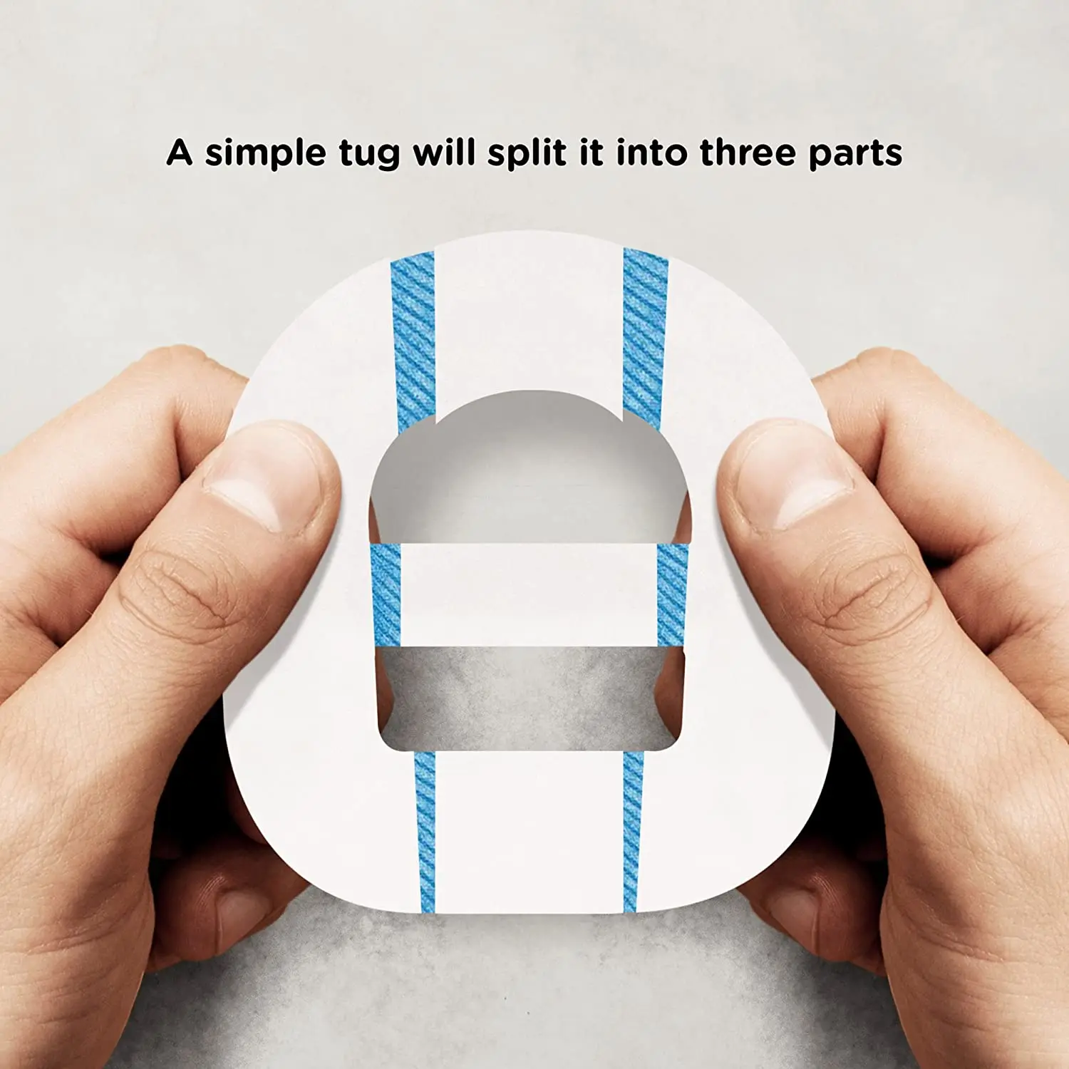 25 Pcs Adhesive Patches Compatible with Omnipod Shower Waterproof PreCut Adhesive Patches Continuous Glucose Monitor Protection
