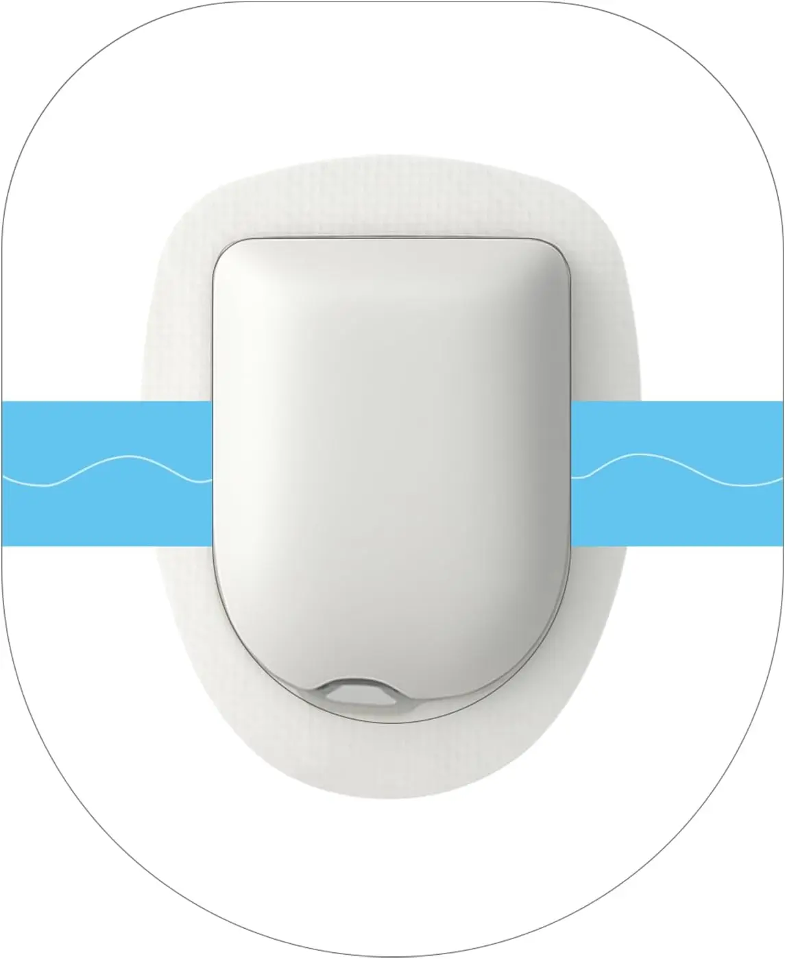 50Pack Omnipod 5 Adhesive Patches Waterproof&Sweatproof Long Last for10Days,Omnipod Dash Pods Patches Clear Pre-Cut Overlay Tape