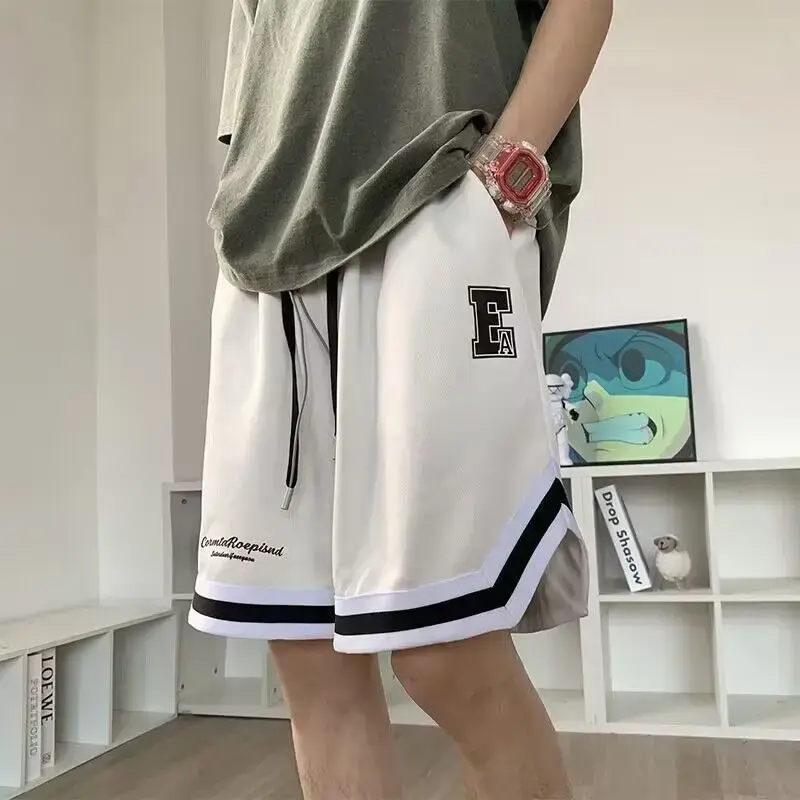 New Arriavl Summer Chicago Baskerball Pants Jersey West Coast Culture Beach Shorts Fitness Sports Training  Gym Shorts Men