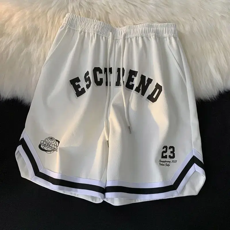 New Arriavl Summer Chicago Baskerball Pants Jersey West Coast Culture Beach Shorts Fitness Sports Training  Gym Shorts Men