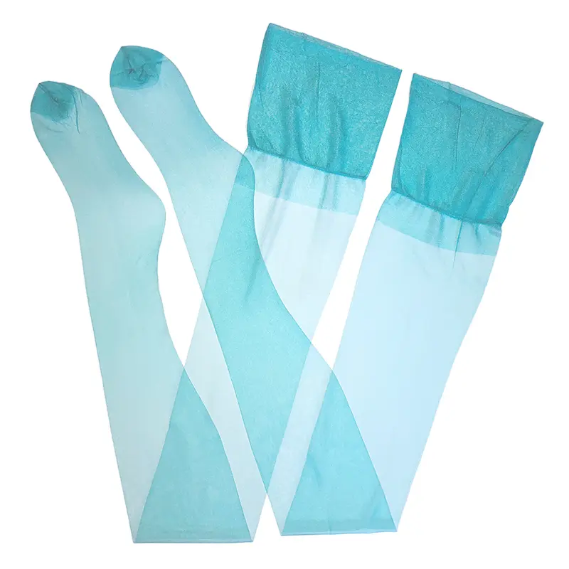 120cm Long Stockings 100% Nylon Non-elastic Thigh High Stockings 5D Ultra Thin Transparent Pantyhose 8 Colors Medias De Mujer