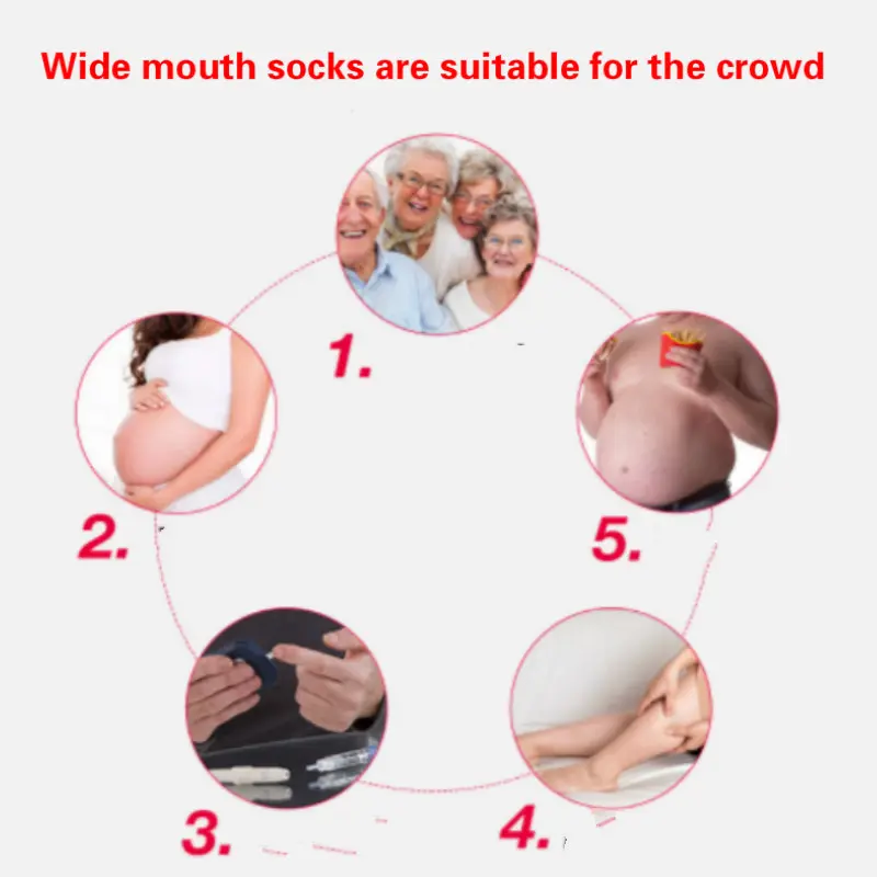 Mens Non Elastic Socks 100 Cotton Honeycomb Loose Soft Top Diabetic Cotton  Stripe  Coton  Gifts for Men  6-11