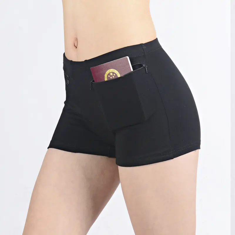 Women's Underwear Safety Anti-theft cotton panties plus size lingere Woman High Waist Soft Breathable Candy Color Simple Briefs