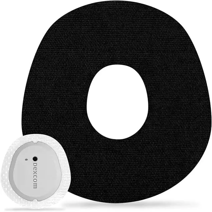 20Pack Adhesive Patches for G7,Stelo CGM Overpatches Waterproof&Sweatproof,Hypoallergenic&Latex-Free,Non-Glue Central,Multicolor