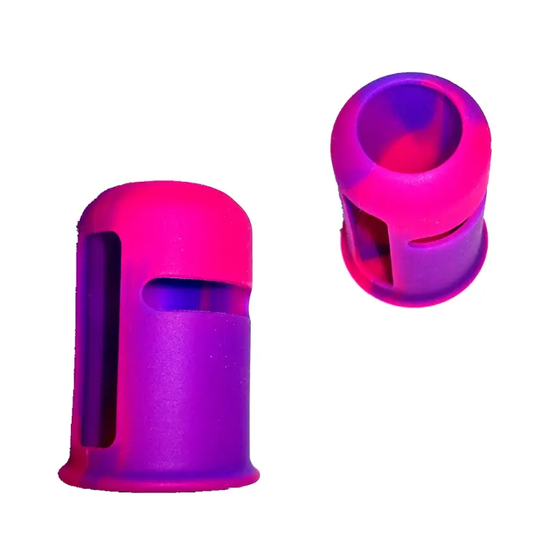 2pcs Flexible Silicone Insulin Bottle Protector Case/Sleeve for Diabetes, Reusable, for 10ml vials,Tie Dye Colors