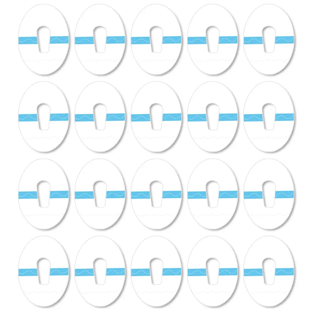 G6 Adhesive Patches Waterproof - 10/50/100 Pack Invisible Water-Resistant G6 Overpatch Transparent Stickers for G6-HECHUAN