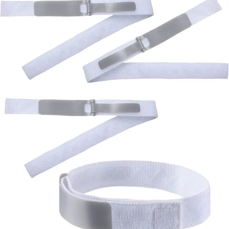 4Pcs Silicone Durable Urine Bag Leg Holder Fixation Band Catheter Fixator  Adjustable Comfortable External Fixation Fixator