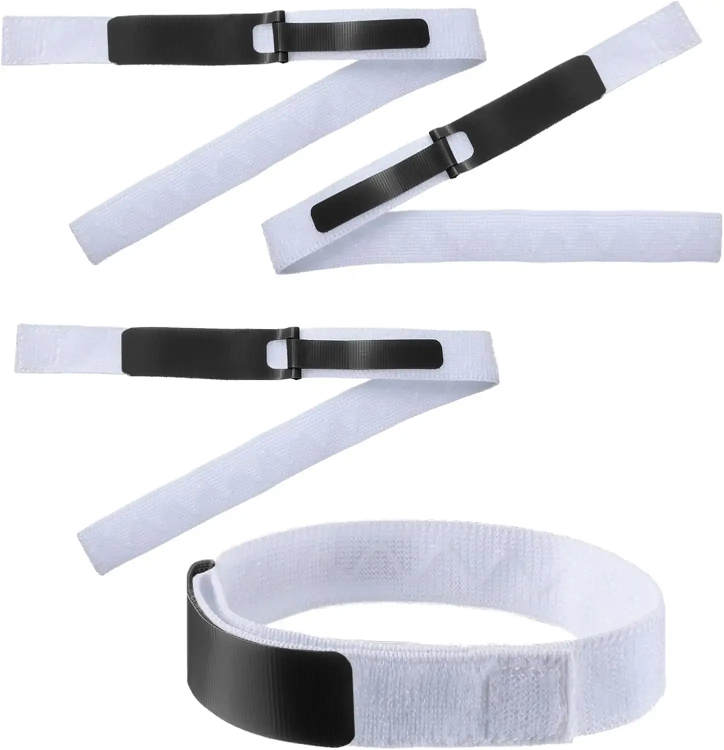 Foley Catheter Holder Urinary Legband Holder Catheter Tube Holder Anti Slip Anti Irritation Silicone Grip 4 Pcs