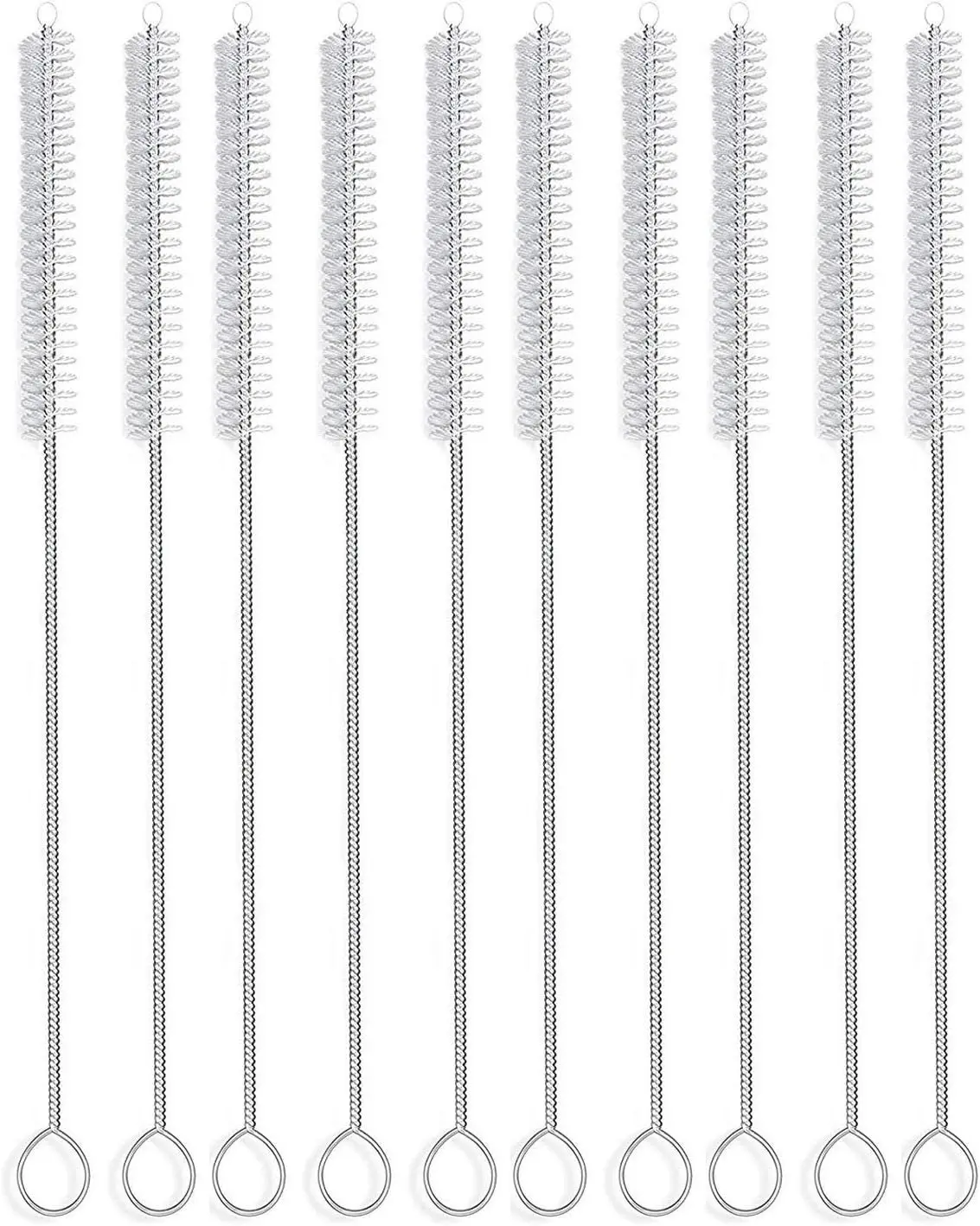 Instrument Cleaning Brushes-Tracheostomy Cleaning Brushes,nylon Brush,bendable,Twisted Wire Protective Head Brush