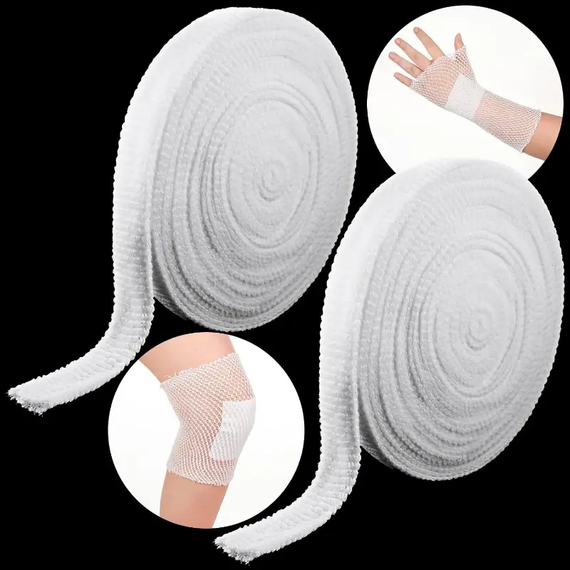 Tubular Bandage Elastic Net Wound Dressing Elastic Dressing Retainer Tubular Stretch Elastic Gauze Bandage