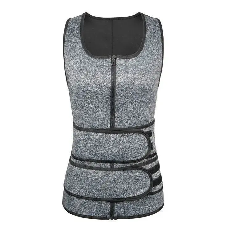 Men Waist Trainer Abdomen Reducer Belly Slimming Tops Body Shaper Sauna Vest Fitness Corset Weight Loss Trimmer Belt