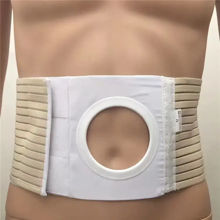 Belt Hernia Band Support Belly Abdomen Abdominal Umbilical Ostomy Binder Stoma Colostomy Post Postoperative Men Women Parastomal