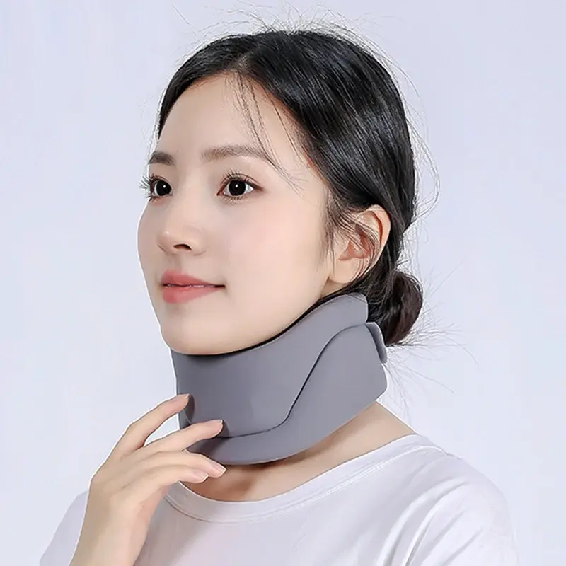Soft Neck Support Cervical Brace Breathable Foam Cervical Collar for Relieve Cervical Pain Migraine Airplane Travel Nap Health