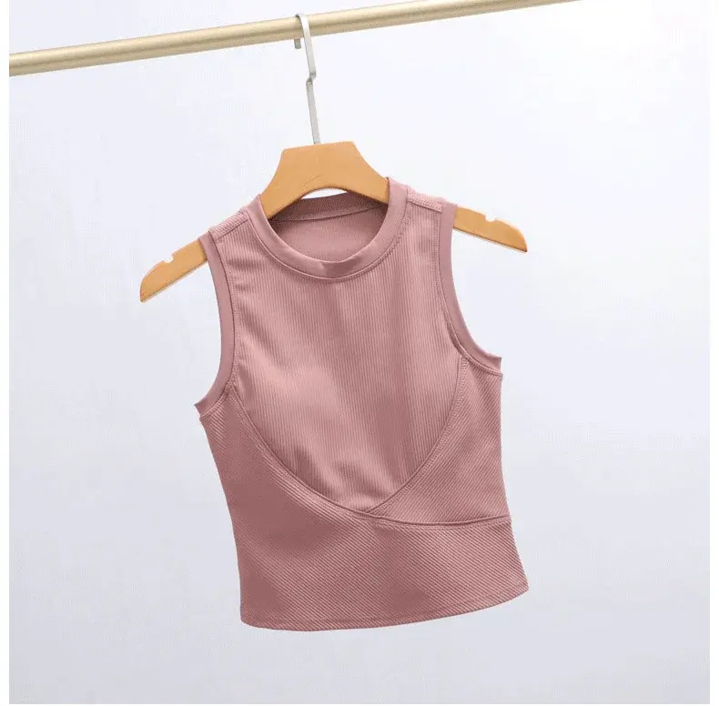 Summer Ice Silk Workout Tank Tops for Women Cool-Dry Sleeveless Loose Fit Yoga Running Gym Shirts for Women
