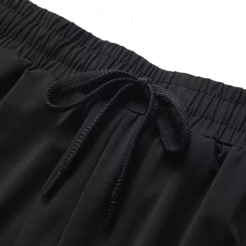 Summer Thin Men's Sweatpants Pocketzip-up Anti-theft Wholesale Casual Trousers Loose Fit Foreign Trade Stock Joggers Men