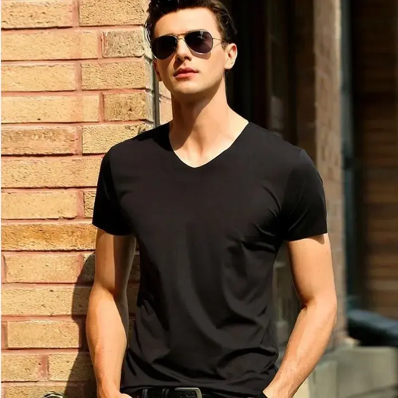 Men's Sheer Undershirts Man Ice Silk Mesh See Through Basics Shirts Sexy Fitness Bodybuilding Underwear,My Body My Choice