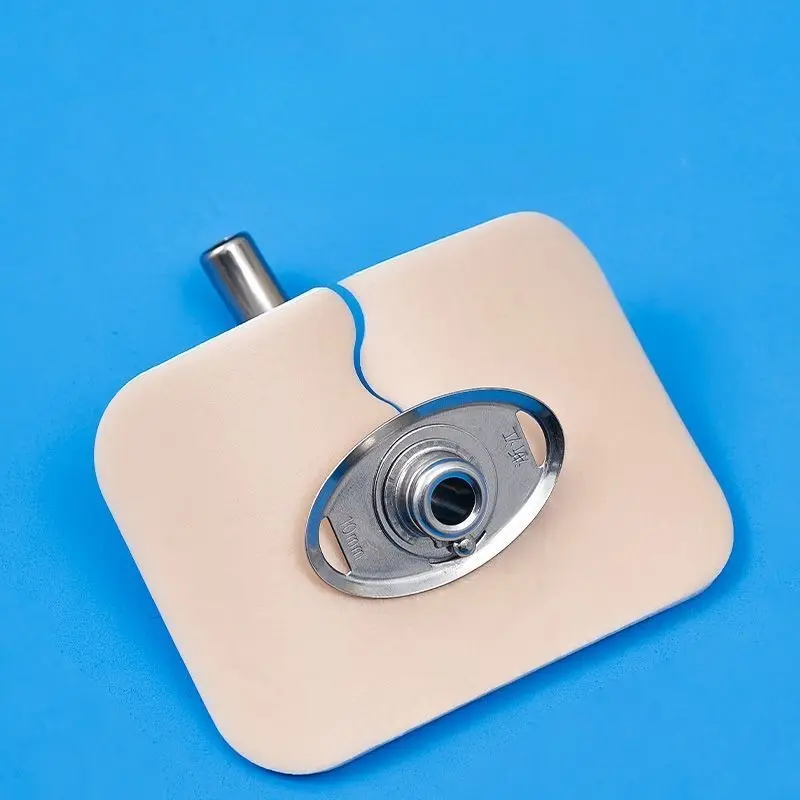 Foam Non-Adhesive Tracheostomy Dressing,7cmx10cm,Wound Care,High Absorption,Stoma Management,Drain Management