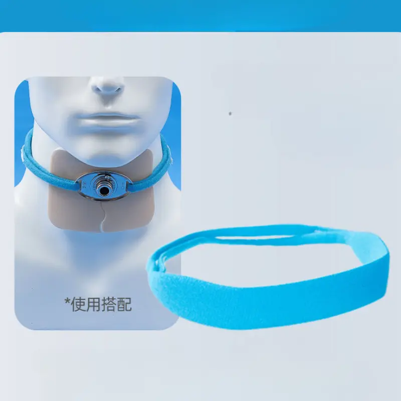 3 Pcs Ultra-soft Fixation Tracheotomy Tube Medical Comfortable Tracheal  Ultra-soft Pad Gauze Fixation Strap