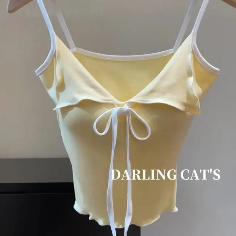Women Sleeveless Sexy Backless Going Out Crop Top Y2K Strappy Ruched Tank Top Summer Tight Slim Fit Cute Tops