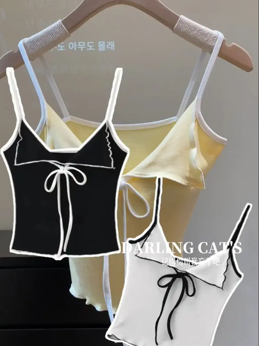 Women Sleeveless Sexy Backless Going Out Crop Top Y2K Strappy Ruched Tank Top Summer Tight Slim Fit Cute Tops