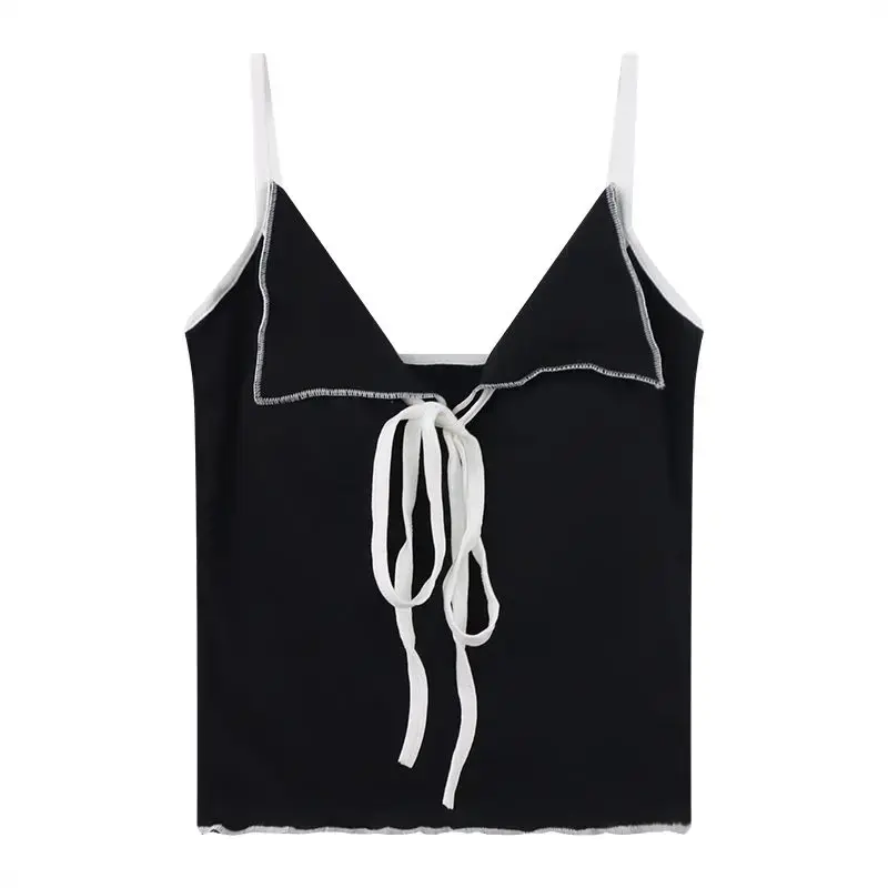 Women Sleeveless Sexy Backless Going Out Crop Top Y2K Strappy Ruched Tank Top Summer Tight Slim Fit Cute Tops
