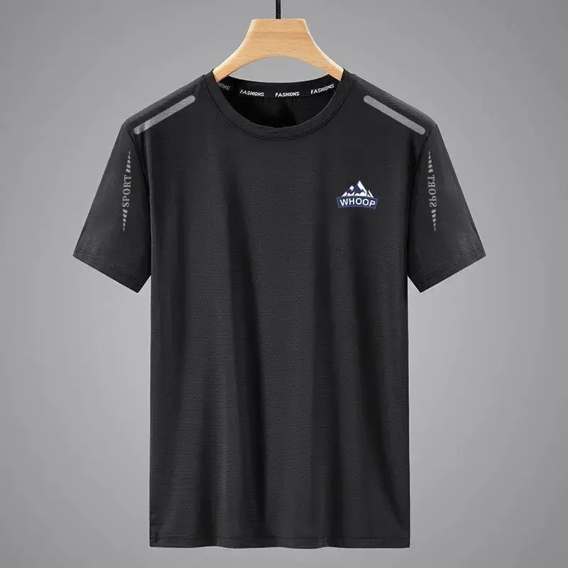 Men's Crew Sleeve T-Shirt,Light Weight Dry-Fit Moisture Wicking Active Athletic Performance, My Hero Academia,streetwear