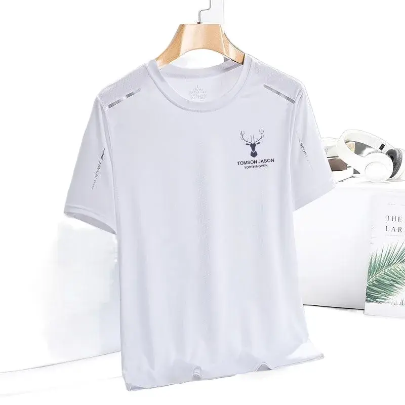 Men's Dry Fit T Shirts, Athletic Running Gym Workout Short Sleeve Tee Shirts for Men, Men Clothing  Oversized Graphic T Shirt