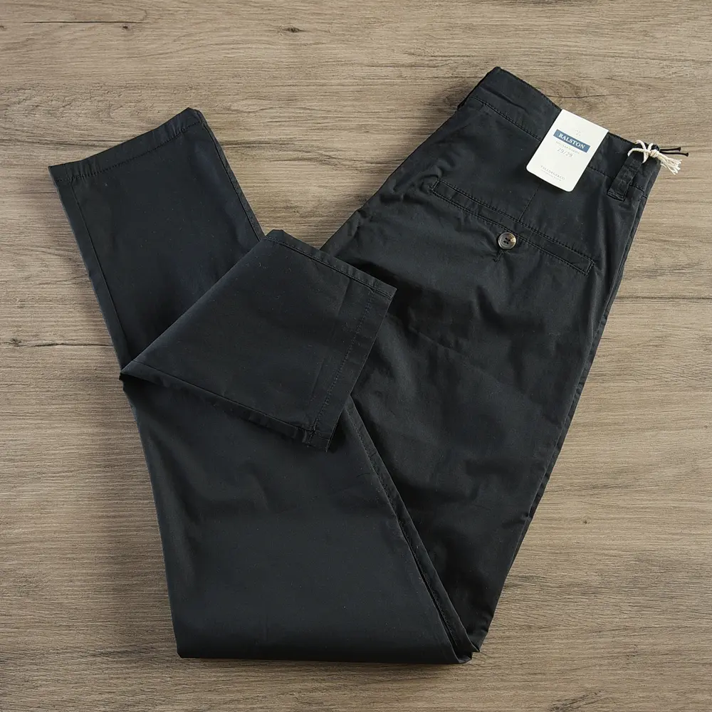 2024 Summer New American Style Thin Quick-drying Stretch Casual Pants Men's Simple 98% Cotton Slim Business Straight Trousers